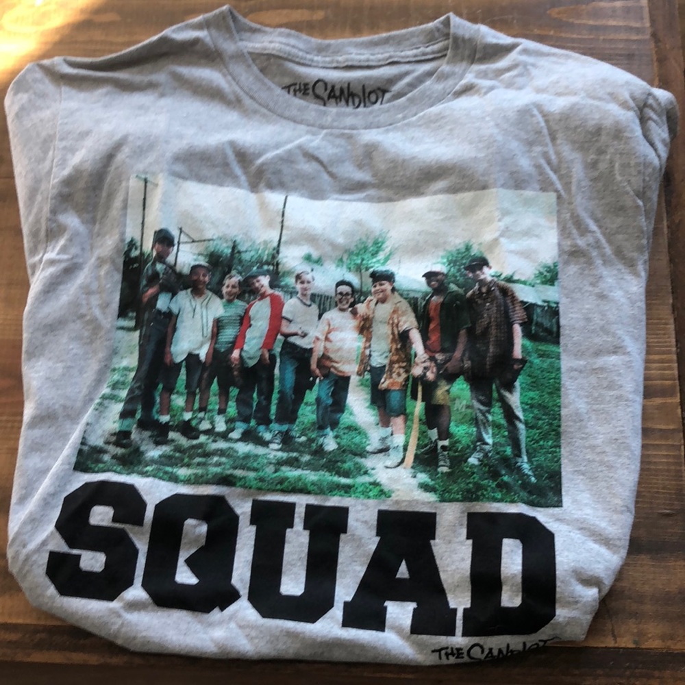 Sandlot Movie T-Shirt NWOT size Med Grey. Cotton Blend. ❤️